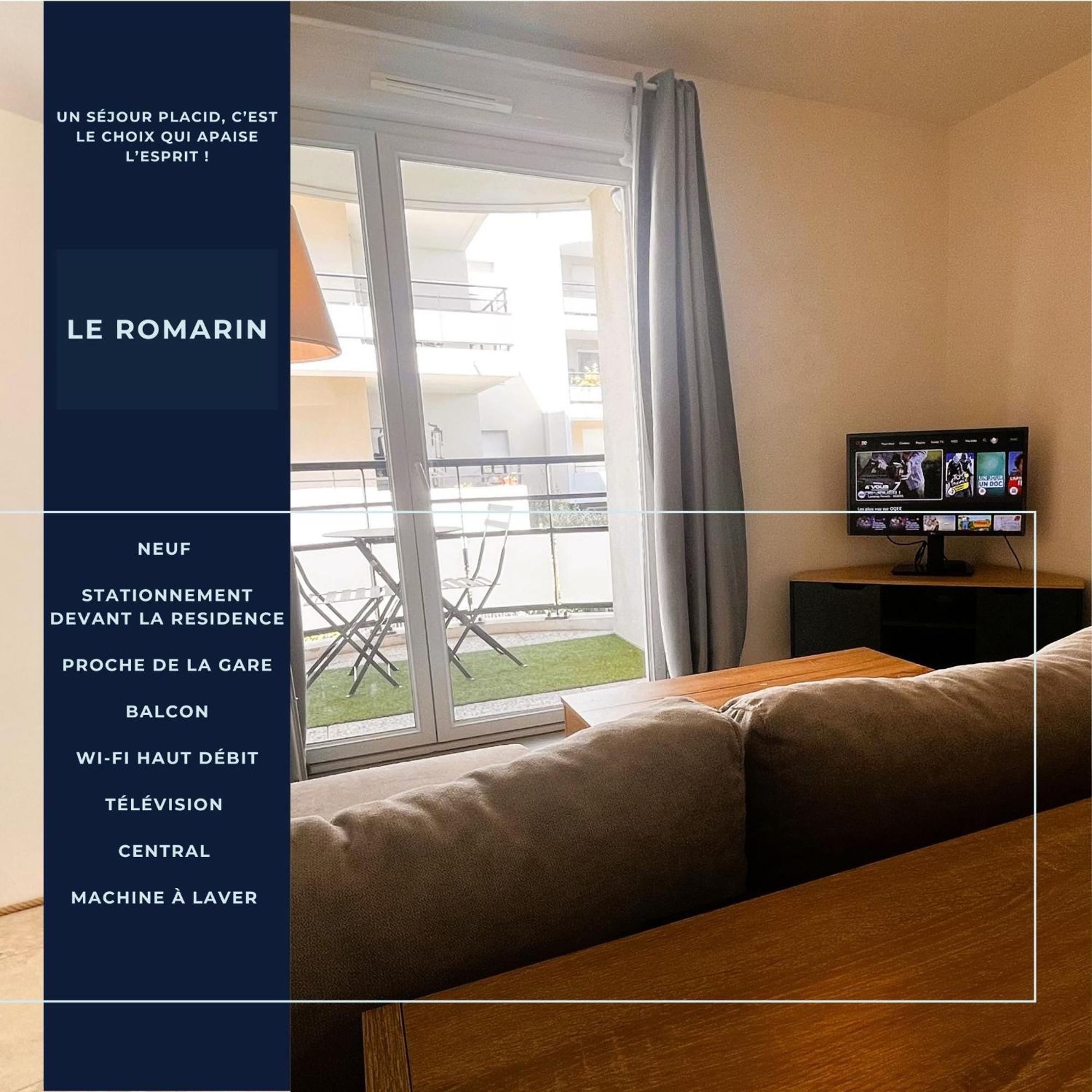 Appart Romarin - Proche Gare - Cosy Miramas Bagian luar foto